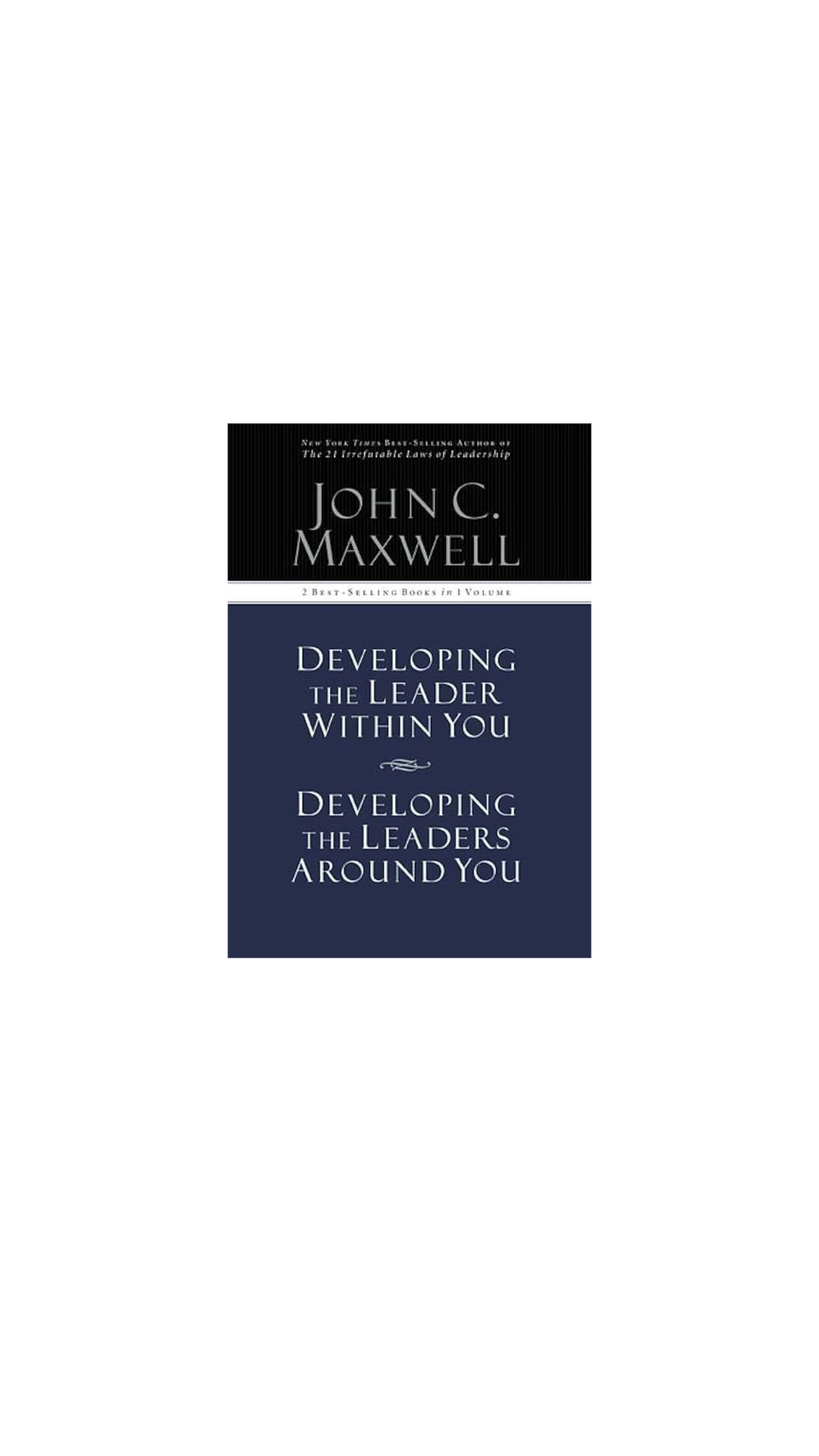 Developing The Leader Within You cover