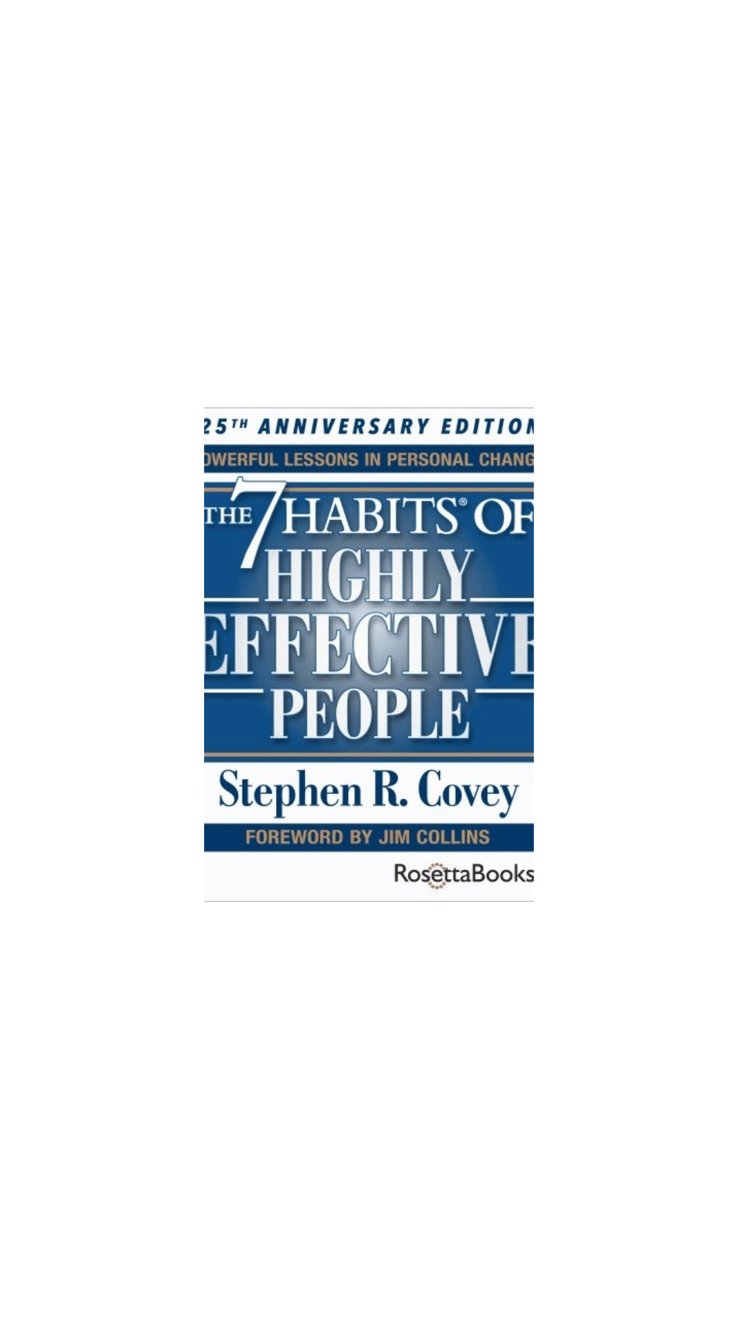 The 7 Habits of Highly Effective People cover