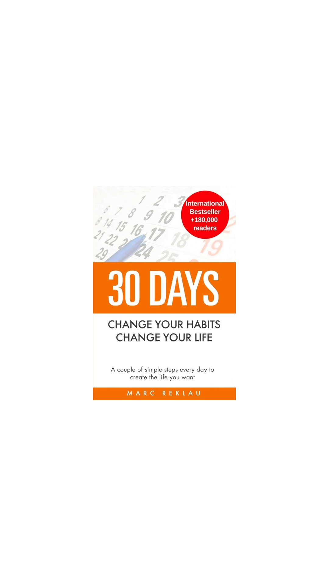 30Days Change Your Habits, Change Your Life cover