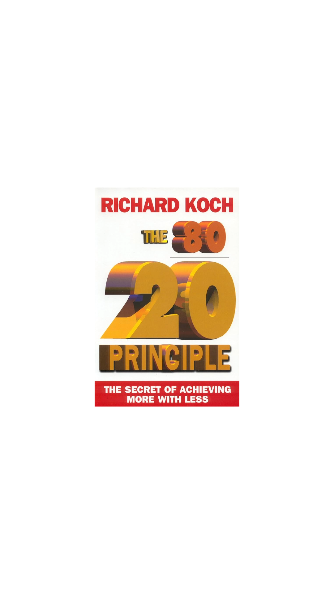 The 80-20 Principle cover