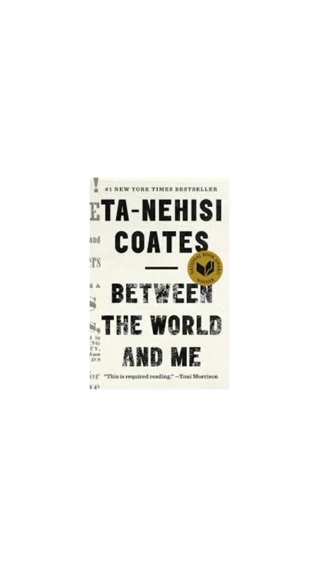 Between the World and Me cover