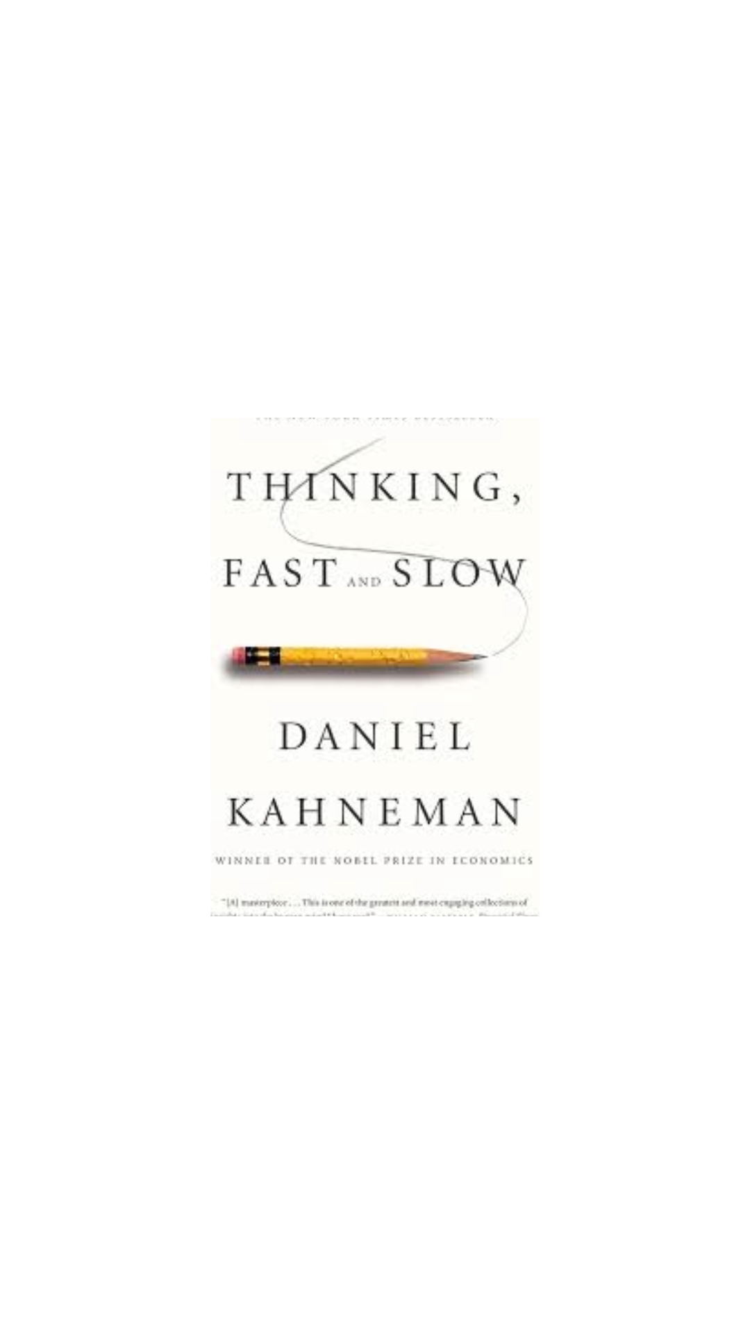 Thinking Fast and Slow cover